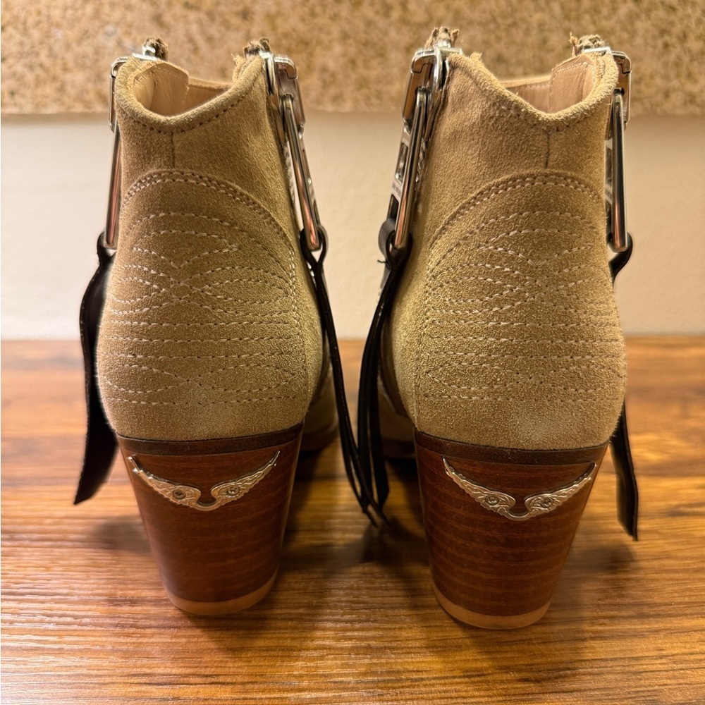 NEW Zadig & Voltaire Molly Suede Ankle Boots - Picture 7 of 7